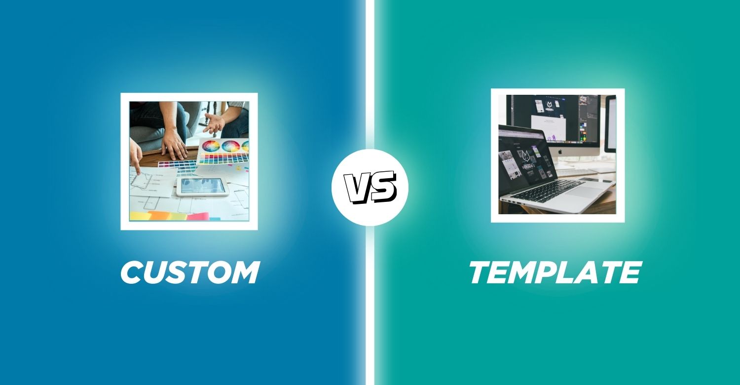 Custom vs Template Graphic Design